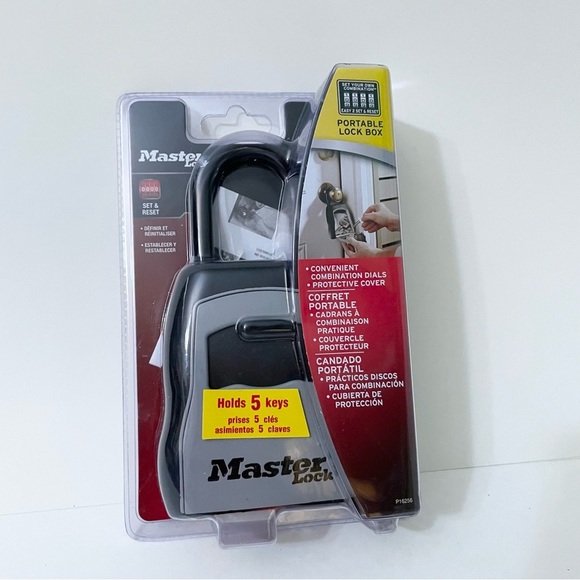 Master Lock Portable Lock Box - Picture 1 of 13